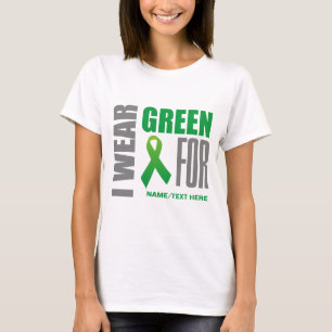 T-shirt Ruban vert de conscience