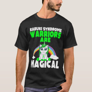 T-shirt Ruban Vert de Sensibilisation au Syndrome de Kabuk