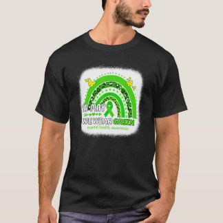 T-shirt Ruban vert Nous Portons Vert En Mai Nous Portons V