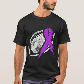 T-shirt Ruban Violet de la Violence Conjugale Sensibilisat