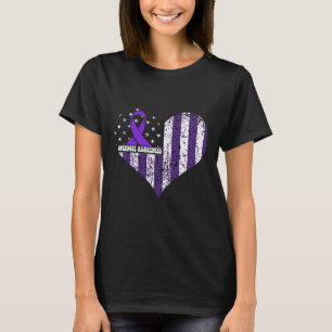 T-shirt Ruban Violet de Sensibilisation au Surdosage de Dr
