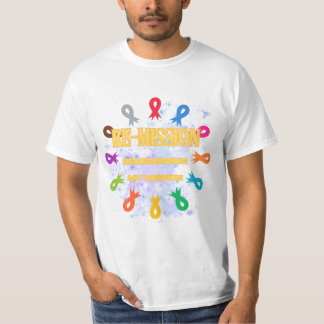 T-shirt Rubans cancéreux de remise