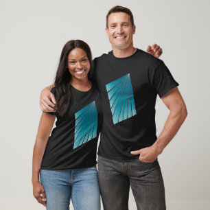 T-shirt Rubans turquoise