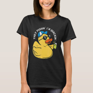 T-shirt Rubber Duck Summer Party Duck Pushin' Quackin' Duc