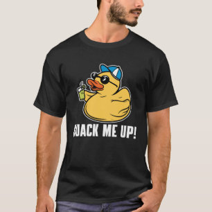 T-shirt Rubber Duckie Dit Quitter Me Up Duck