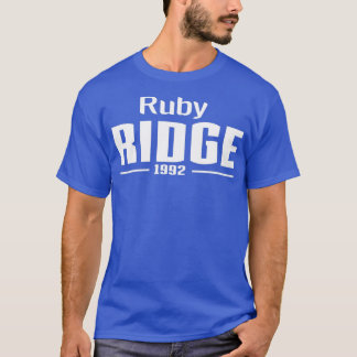 T-shirt Ruby Ridge Idaho 1992