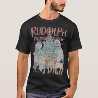 T-shirt Rudolph le RedNosed Reindeer Noël spécial Gr