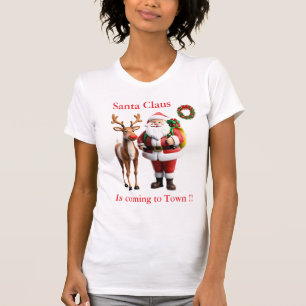 T-shirt Rudolph le renne au nez rouge