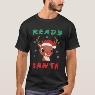 T-shirt Rudolph le renne au nez rouge