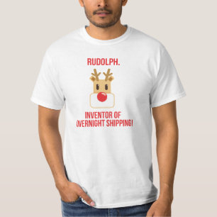 T-shirt Rudolph Reindee Fun Hiver
