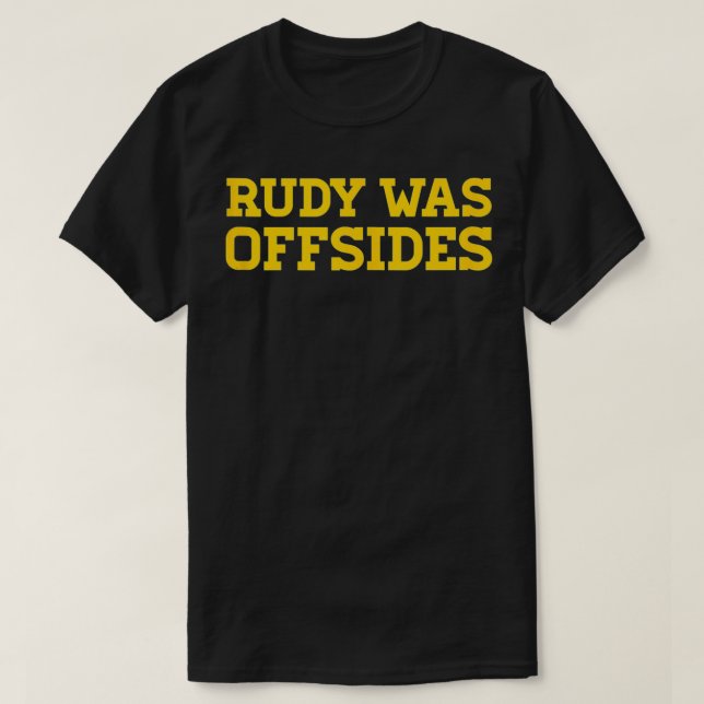 T-shirt Rudy était hors Débardeur de la BFC (Design devant)