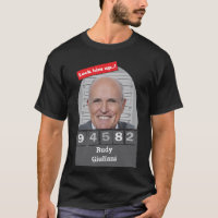Rudy Giuliani Satirique Mugshot Fun Localisez-Le