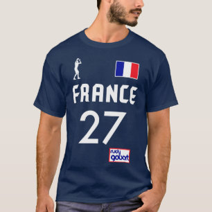 T-shirt Rudy Gobert 2021 France Basketball Team Jersey