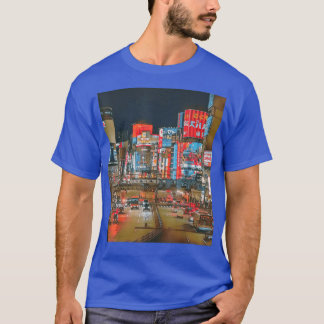 T-shirt Rue de nuit de Tokyo City