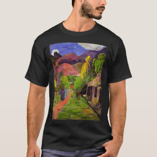 T-shirt Rue de Tahiti Tropical Polynésien Paul Gauguin Art