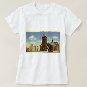 T-shirt Rue occidentale du marché, cru de Greensboro OR