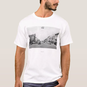 T-shirt Rue principale dans Walla Walla, photographie de