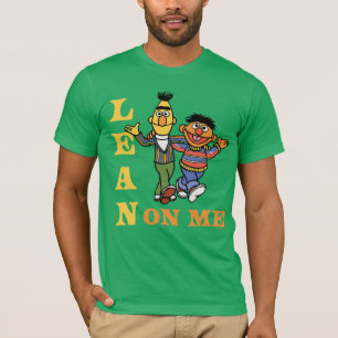 T-shirt Rue Sésame Bert & Ernie Lean sur moi