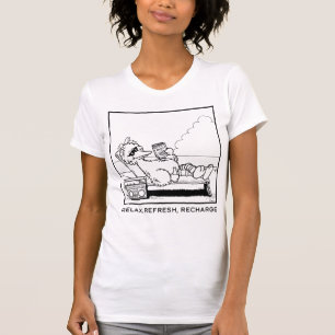 T-shirt Rue Sésame Big Bird Relax Refresh Recharge