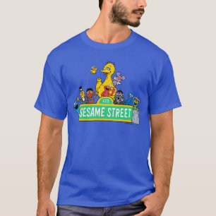 T-shirt Rue Sésame   Couleur complète avec Pals