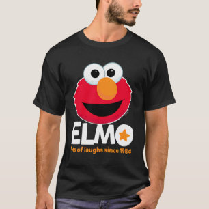 T-shirt Rue Sésame   Elmo Beaucoup de rires depuis 1984