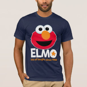 T-shirt Rue Sésame Elmo Beaucoup de rires depuis 1984