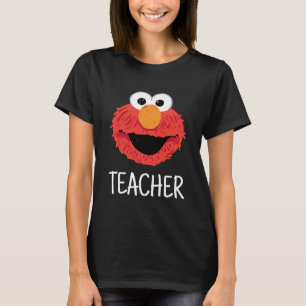 T-shirt Rue Sésame   Elmo Face Teacher