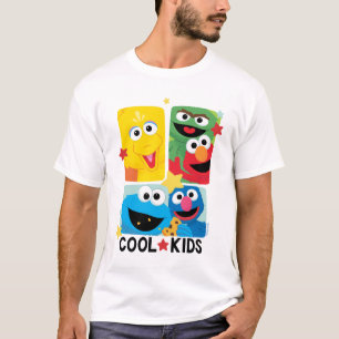 T-shirt Rue Sésame   Enfants Cool