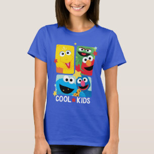 T-shirt Rue Sésame   Enfants Cool