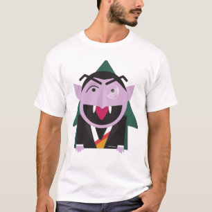 T-shirt Rue Sésame   Illustration Count von Count