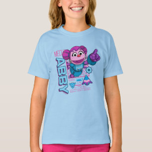 T-shirt Rue Sésame Mécaniciens Abby Cadabby