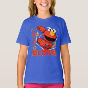 T-shirt Rue Sésame   Mécaniciens Elmo Design