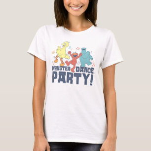 T-shirt Rue Sésame   Monster Dance Party