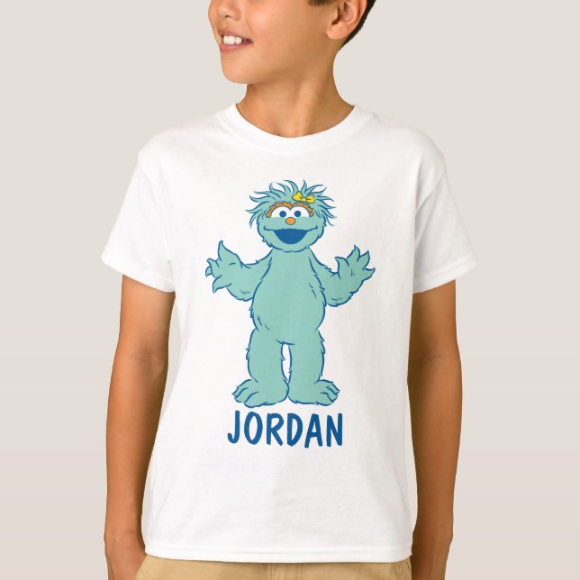 T-shirt Rue Sésame | Rosita personnalisée (Devant)