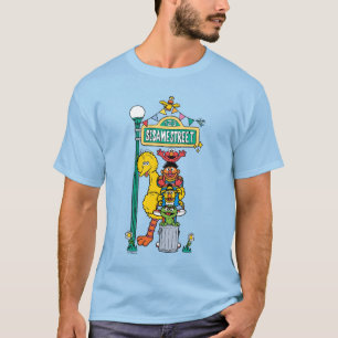 T-shirt Rue Sésame   Sous l'enseigne de la rue Sésame