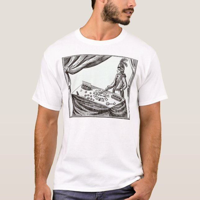 T-shirt Ruelle, le prestidigitateur (Devant)