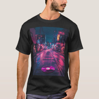 T-shirt Rues Lo-Fi de Tokyo