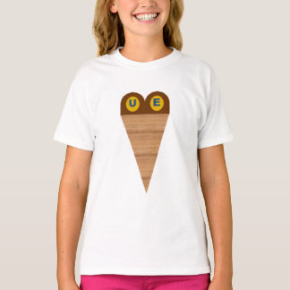 T-shirt Ruffle blanc  GLACES UE