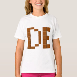 T-shirt Ruffle pour filles DE CHOCOLAT