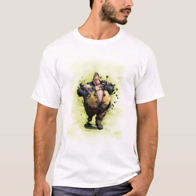 T-shirt Rufus avec le maïs éclaté (Devant)