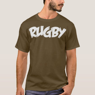 T-shirt Rugby blanc