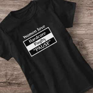 T-shirt Rugby Hardcore féminin de base