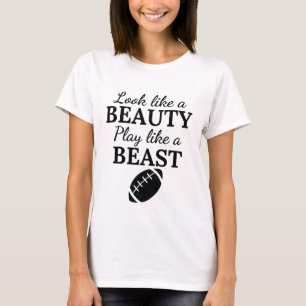 T-shirt Rugby : On dirait un jeu de beauté comme une bêt