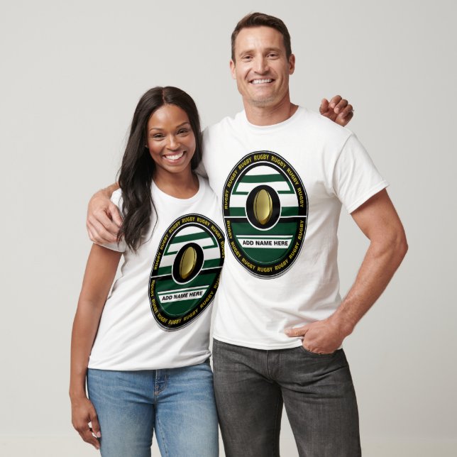 T-shirt Rugby personnalisé (Unisexe)