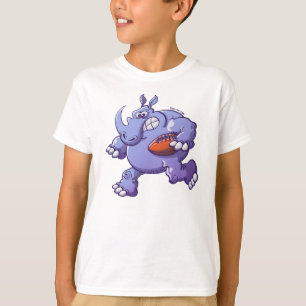 T-shirt Rugby Rhinoceros