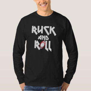 T-shirt Rugby Ruck And Roll