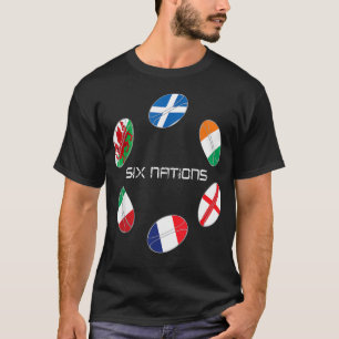T-shirt Rugby Six