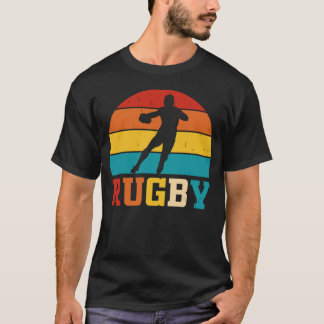 T-shirt Rugby Sport Lover - Joueur de rugby Coach Retro