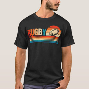 T-shirt Rugby Sport Lover - Joueur de rugby Coach Retro