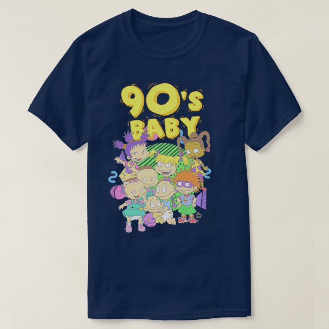 T-shirt Rugrats vintages 90s Baby (Design devant)